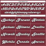 Personalized Burgundy Black White Throwback Football Jersey Mesh Design Personalized Burgundy White-Black Mesh Throwback