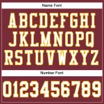Personalized Burgundy White Gold Football Jersey for Men Women Kids - Custom Mesh Jersey 3 Personalized Burgundy White-Gold