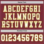 Personalized Throwback Football Jersey in Burgundy and White-Gold Mesh for Custom Style Personalized Burgundy White-Gold