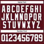 Custom Name and Number Burgundy White-Gray Hockey Lace Neck Jersey - Personalized Team Jersey Personalized Burgundy White-Gray