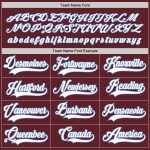 Personalized Burgundy and Light Blue Hockey Jersey for Custom Team Wear Personalized Burgundy White-Light Blue Hockey Jersey