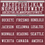 Personalized Burgundy White Football Jersey for Men, Women, Kids - Customizable Mesh Sports Apparel Personalized Burgundy