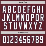 Personalized Burgundy White Navy Hockey Jersey for Men and Women Personalized Burgundy White-Navy Hockey Jersey