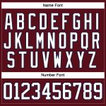 Custom Name Number Burgundy White Navy Hockey Jersey Lace Neck Personalized Team Gear Personalized Burgundy White-Navy Hockey