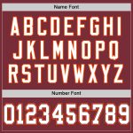 Custom Name Number Authentic Throwback Football Jersey Burgundy White Orange Mesh Personalized Team Jersey Personalized Burgundy