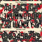 Personalized Camo Golf Polo Shirt - Black Cream Performance Salute to Service Personalized Camo Black-Cream Performance Salute