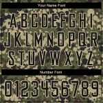 Personalized Camo Salute to Service T-Shirt for Men - Black-Cream Performance Style, Size 6 Personalized Camo Black-Cream