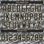 Personalized Camo Long Sleeve Performance T-Shirt for Salute to Service - Black Cream 3 Personalized Camo Black-Cream Salute