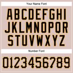 Personalized Camo Baseball Jersey Black-Gold Salute to Service for Men Personalized Camo Black-Gold Salute To Service Baseball