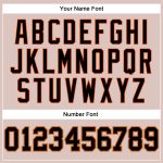 Custom Name Number Camo Baseball Jersey - Black-Orange Authentic Salute To Service Personalized Camo Black-Orange Authentic