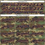 Personalized Black Camo Authentic Baseball Jersey - Powder Blue Salute to Service Personalized Camo Black-Powder Blue Authentic
