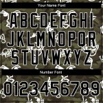 Personalized 3D Black-White Camo Bomber Jacket Full-Snap Varsity Letterman Salute to Service Personalized Camo Black-White