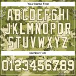 Custom Camo Baseball Jersey with 3D Skull Design, Olive Cream Color, Personalized Name and Number - Fashion Authentic Team Gear
