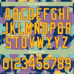 Personalized Gold Purple Camo Fluorescent 3D Jacket Custom Name Number Varsity Full-Snap Letterman Bomber Salute to Service