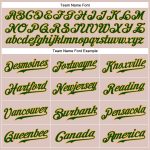 Personalized Camo Baseball Jersey - Green Gold Salute To Service Design Personalized Camo Green-Gold Salute To Service Baseball