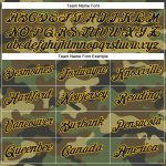 Personalized Navy-Gold Camo T-Shirt, Performance Fabric, Salute To Service Design Personalized Camo Navy-Gold Performance