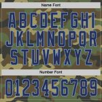 Personalized Camo Hockey Jersey in Navy and Light Blue - Salute to Service Personalized Camo Navy-Light Blue Salute To Service
