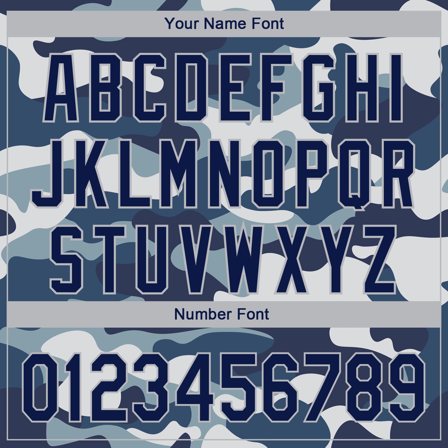 Personalized Camo Navy-Light Gray Performance Salute To Service Golf Polo Shirt Personalized Camo Golf Polo Shirt | Navy-Light Gray Performance Salute to Service Personalized Camo Navy-Light Gray Performance - Image 5