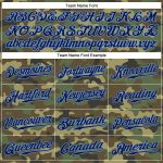 Personalized Camo Baseball Jersey in Navy & Powder Blue | Authentic Salute To Service Personalized Camo Navy-Powder Blue