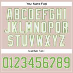 Personalized Camo Jersey for Men, Neon Green-White, Custom Name and Number, Authentic Salute to Service Baseball Jersey Personalized