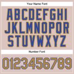 Personalized Camo Baseball Jersey - Old Gold Royal Salute to Service Personalized Camo Old Gold-Royal Salute To Service Baseball