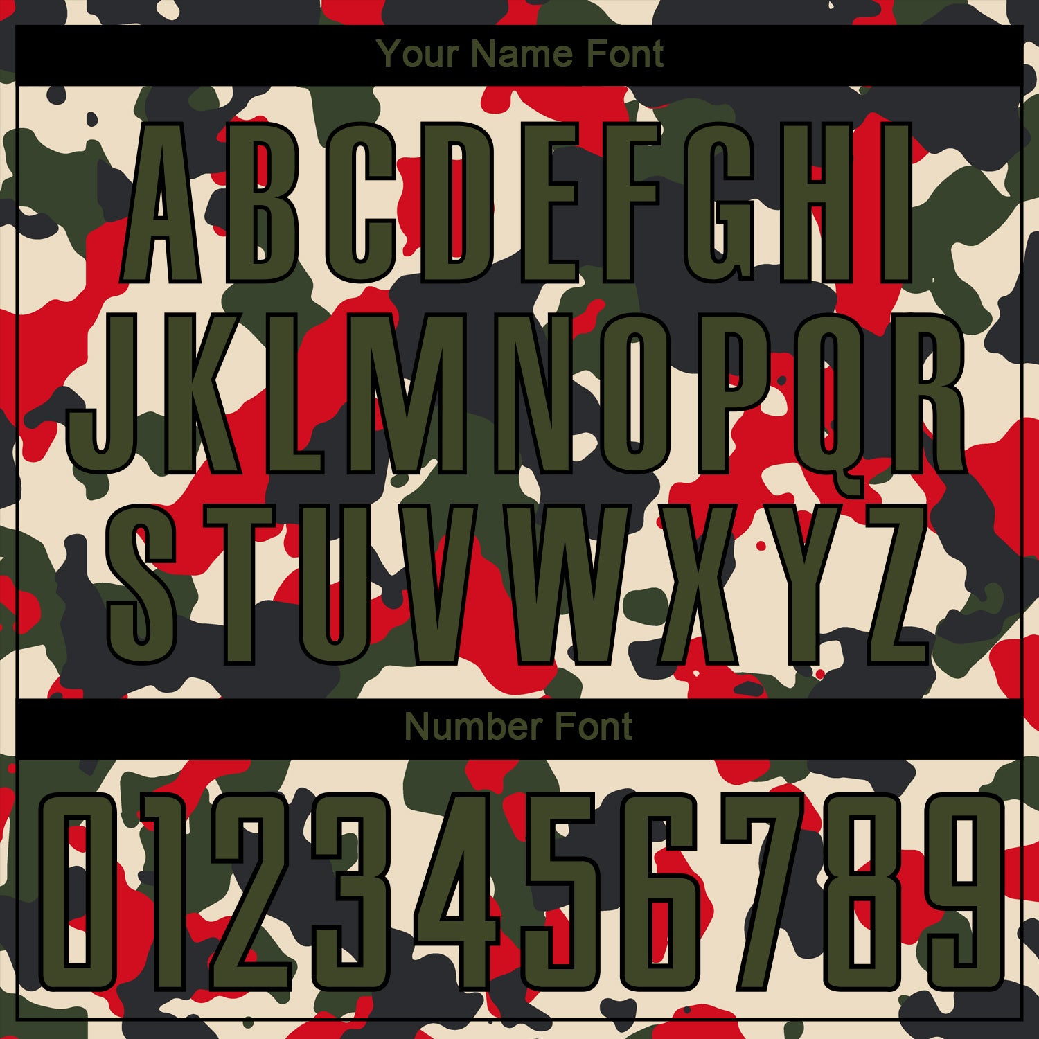 Personalized Camo Olive-Black Sublimation Salute To Service Soccer Uniform Jersey Camo Olive-Black Soccer Jersey, Personalized Salute To Service Uniform Personalized Camo Olive-Black Sublimation Salute To - Image 5