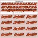 Custom Name Number Authentic Salute To Service Baseball Jersey Camo Orange-Black Team Personalized Personalized Camo Orange-Black