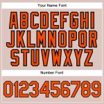 Custom Name Number Authentic Salute To Service Baseball Jersey Camo Orange-Black Team Personalized Personalized Camo Orange-Black