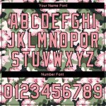 Personalized Camo Pink Black Hibiscus Flower 3D Bomber Varsity Jacket Salute to Service Personalized Camo Pink-Black Hibiscus