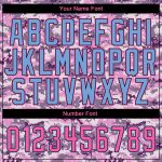 Personalized Camo T-Shirt for Women, Pink & Light Blue Performance Salute to Service Apparel Personalized Camo Pink-Light