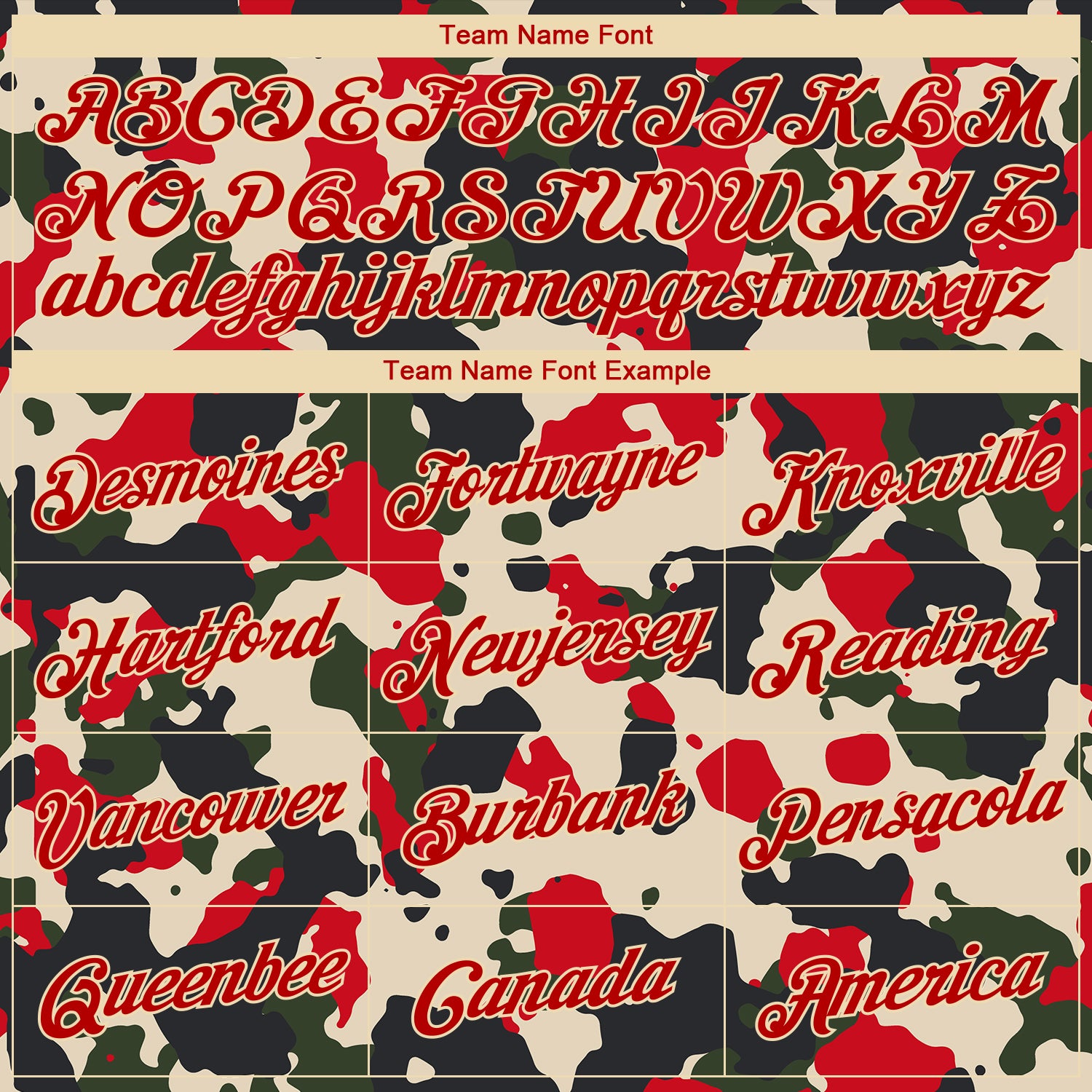 Personalized Camo Basketball Jersey - Red-Cream 3D Salute To Service Personalized Camo Red-Cream 3D Salute To Service Basketball - Image 4
