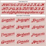 Custom Name and Number Authentic Salute to Service Red-White Camo Baseball Jersey Personalized Camo Red-White Authentic Salute