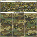 Personalized Camo Basketball Jersey with Custom Name and Number - Authentic Salute to Service Royal-Gold Team Jersey Personalized