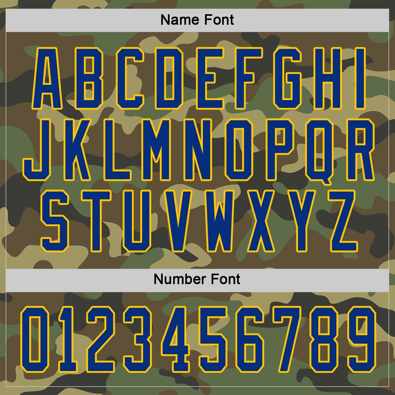 Personalized Camo Royal-Gold Salute To Service Hockey Jersey Team Custom Name and Number Custom Name and Number Personalized Camo Royal-Gold Salute to Service Hockey Jersey Personalized Camo Royal-Gold Salute To - Image 3