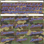 Personalized Camo T-Shirt - Royal Red Performance Tribute to Service Personalized Camo Royal-Red Performance Salute To Service