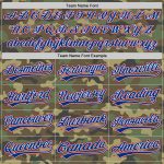 Personalized Camo Royal Red Salute to Service Jersey - Unisex Softball Jersey 2 Personalized Camo Royal-Red Salute To Service