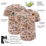Personalized Vintage USA Camo Flag Baseball Jersey - Authentic Salute to Service, City Cream Design Personalized Camo Vintage