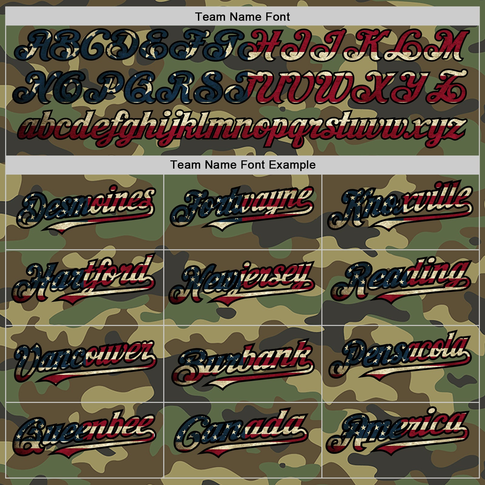 Personalized Camo Vintage USA Flag Cream-Black Pinstripe Authentic Split Fashion Salute To Service Baseball Jersey Team Custom Name and Number Personalized Vintage USA Flag Camo Baseball Jersey with Custom Name and Number - Salute to Service Design in Cream and Black Pinstripe - Image 4