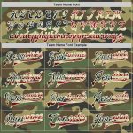 Custom Name and Number Vintage Camo USA Flag Bomber Jacket Maroon Cream Full-Snap Varsity Letterman Salute to Service Personalized