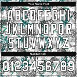Custom Name Number Jungle Camo 3D Pattern Varsity Jacket - Personalized Full-Snap Bomber Team Salute to Service Design Personalized