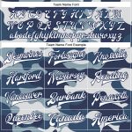 Custom Name Number Camo Varsity Jacket Salute To Service White Navy 3D Bomber Full-Snap Letterman Personalized Camo White-Navy