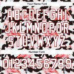 Custom Camouflage Flamingo 3D Bomber Jacket Red White Varsity Full-Snap Letterman Salute to Service Personalized Camo White-Red