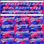Personalized Camo 3D Salute To Service Baseball Jersey - White-Royal Design Personalized Camo White-Royal 3D Salute To Service
