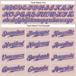 Personalized Camo Baseball Jersey - White Royal Salute to Service Design Personalized Camo White-Royal Salute To Service