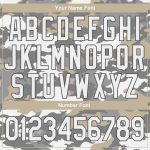 Personalized Camo Snow Jacket - White-Steel Gray 3D Bomber Full-Snap Varsity Letterman Salute To Service Personalized Camo