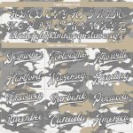 Personalized Camo Snow Jacket - White-Steel Gray 3D Bomber Full-Snap Varsity Letterman Salute To Service Personalized Camo