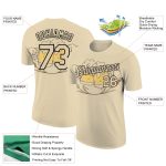 Personalized Oktoberfest Beer Festival T-Shirt Cream Black 3D Design for Men and Women Personalized City Cream Black 3D Oktoberfest