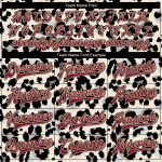 Customizable Leopard Print Varsity Jacket with Name & Number - Personalized Crimson-Black 3D Bomber Letterman Design Personalized