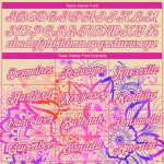 Personalized 3D Floral Design T-Shirt in City Cream Pink - High-Performance Apparel Personalized City Cream Pink 3D Floral