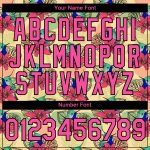 Personalized Tropical Hawaii Colibri & Flower T-Shirt - Cream Pink-Black 3D Performance Tee Personalized City Cream Pink-Black